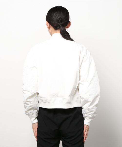 AMERICAN RAG CIE（アメリカンラグシー）の「MA1ブルゾン（MA-1・レディース・ホワイト/カーキ・FREE）」の16枚目の写真