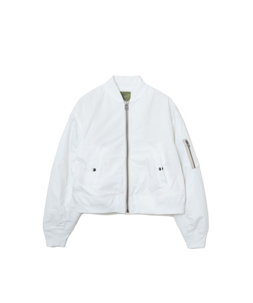AMERICAN RAG CIE（アメリカンラグシー）の「MA1ブルゾン（MA-1・レディース・ホワイト/カーキ・FREE）」の3枚目の写真