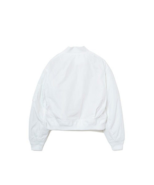 AMERICAN RAG CIE（アメリカンラグシー）の「MA1ブルゾン（MA-1・レディース・ホワイト/カーキ・FREE）」の4枚目の写真