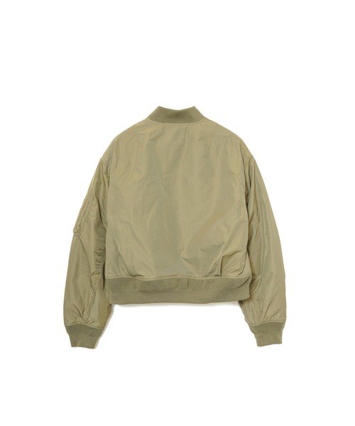 AMERICAN RAG CIE（アメリカンラグシー）の「MA1ブルゾン（MA-1・レディース・ホワイト/カーキ・FREE）」の10枚目の写真