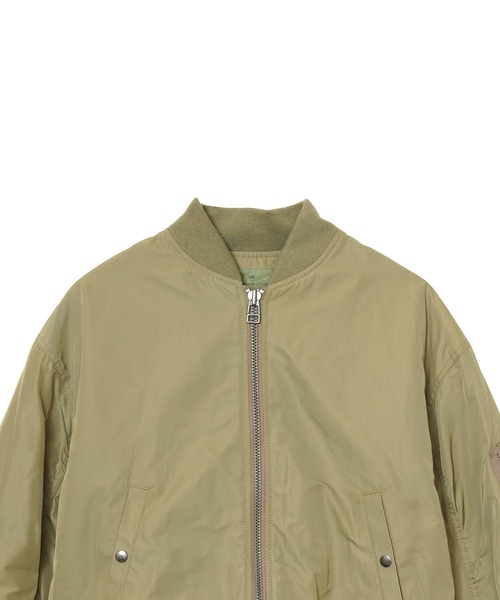 AMERICAN RAG CIE（アメリカンラグシー）の「MA1ブルゾン（MA-1・レディース・ホワイト/カーキ・FREE）」の11枚目の写真