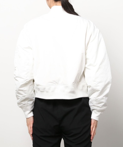 AMERICAN RAG CIE（アメリカンラグシー）の「MA1ブルゾン（MA-1・レディース・ホワイト/カーキ・FREE）」の18枚目の写真