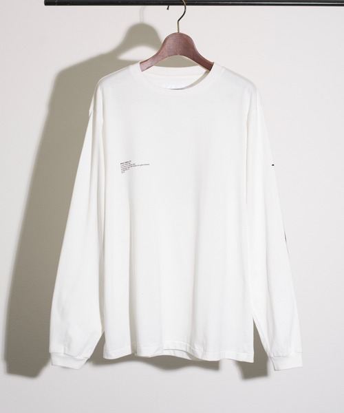 JANESMITH(ジェーンスミス)の「JANESMITH ジェーンスミス / LUCIEN NOLLIE HEEL LONG SLEEVE T-SHIRT グラフィックプリントビッグシルエットロンT / 22SCT-#120S-MO(Tシャツ/カットソー・レディース・ブラック/ホワイト・SMALL/LARGE/MEDIUM/X-LARGE)」の3枚目の写真