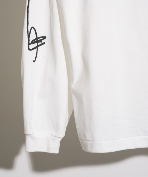 JANESMITH(ジェーンスミス)の「JANESMITH ジェーンスミス / LUCIEN NOLLIE HEEL LONG SLEEVE T-SHIRT グラフィックプリントビッグシルエットロンT / 22SCT-#120S-MO(Tシャツ/カットソー・レディース・ブラック/ホワイト・SMALL/LARGE/MEDIUM/X-LARGE)」の11枚目の写真