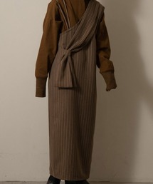 lawgy | design shoulder stripe op(ワンピース)