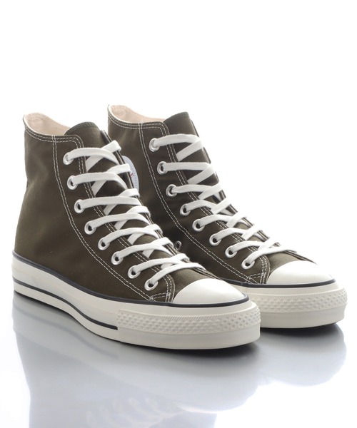 CONVERSE(コンバース)の「CONVERSE CANVAS ALL STAR J HI / コンバース キャンバス オールスター J HI(スニーカー・メンズ・カーキ・24.5cm/23.0cm/27.0cm/27.5cm/28.0cm/26.5cm/25.0cm/26.0cm/24.0cm/23.5cm/25.5cm/22.5cm)」の1枚目の写真