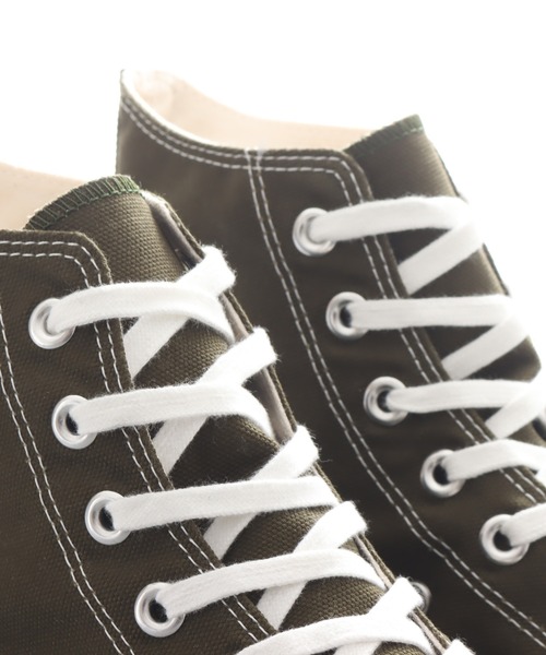 CONVERSE(コンバース)の「CONVERSE CANVAS ALL STAR J HI / コンバース キャンバス オールスター J HI(スニーカー・メンズ・カーキ・24.5cm/23.0cm/27.0cm/27.5cm/28.0cm/26.5cm/25.0cm/26.0cm/24.0cm/23.5cm/25.5cm/22.5cm)」の5枚目の写真