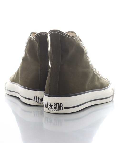 CONVERSE(コンバース)の「CONVERSE CANVAS ALL STAR J HI / コンバース キャンバス オールスター J HI(スニーカー・メンズ・カーキ・24.5cm/23.0cm/27.0cm/27.5cm/28.0cm/26.5cm/25.0cm/26.0cm/24.0cm/23.5cm/25.5cm/22.5cm)」の3枚目の写真
