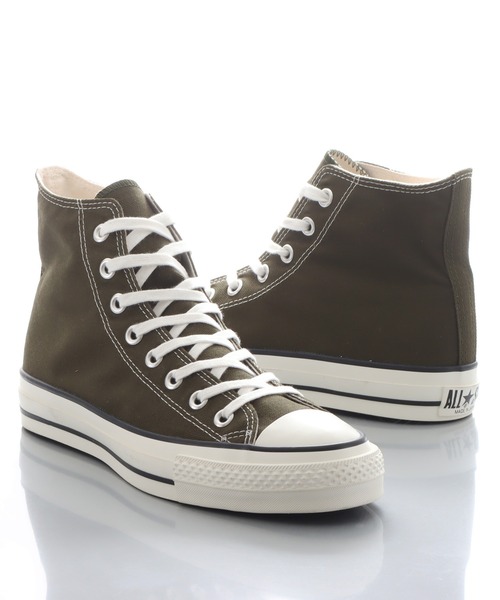CONVERSE(コンバース)の「CONVERSE CANVAS ALL STAR J HI / コンバース キャンバス オールスター J HI(スニーカー・メンズ・カーキ・24.5cm/23.0cm/27.0cm/27.5cm/28.0cm/26.5cm/25.0cm/26.0cm/24.0cm/23.5cm/25.5cm/22.5cm)」の2枚目の写真
