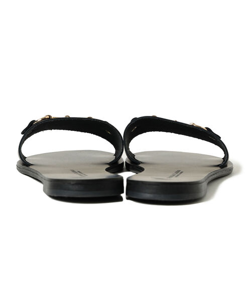 BEAMS LIGHTS（ビームスライツ）の「NICOLAS LAINAS / ビット フラット サンダル（サンダル・レディース・ホワイト/ブラック・38/36/37/39）」の9枚目の写真