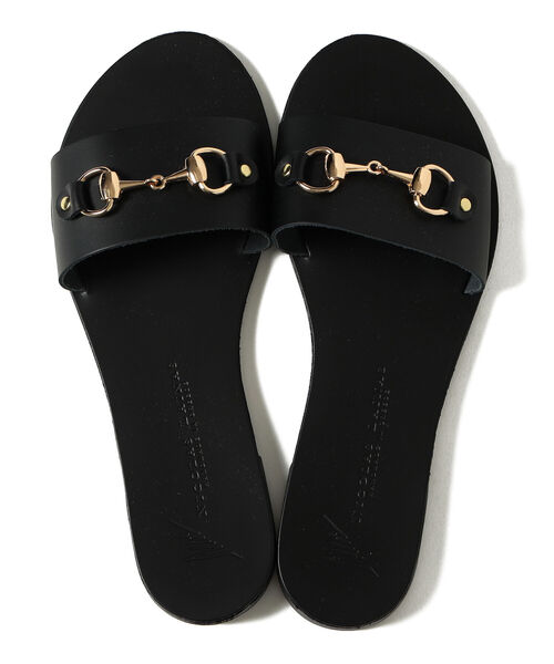 BEAMS LIGHTS（ビームスライツ）の「NICOLAS LAINAS / ビット フラット サンダル（サンダル・レディース・ホワイト/ブラック・38/36/37/39）」の10枚目の写真