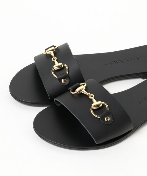 BEAMS LIGHTS（ビームスライツ）の「NICOLAS LAINAS / ビット フラット サンダル（サンダル・レディース・ホワイト/ブラック・38/36/37/39）」の21枚目の写真