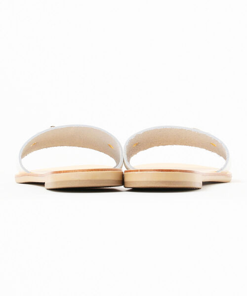 BEAMS LIGHTS（ビームスライツ）の「NICOLAS LAINAS / ビット フラット サンダル（サンダル・レディース・ホワイト/ブラック・38/36/37/39）」の11枚目の写真