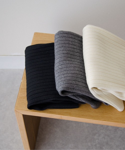 ibeul_（イベール）の「リブニットスカート（スカート・レディース・アイボリー/グレー/ブラック・FREE）」の9枚目の写真