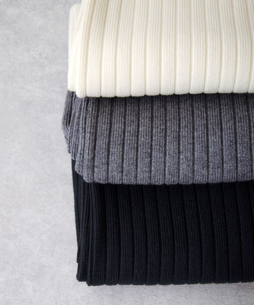 ibeul_（イベール）の「リブニットスカート（スカート・レディース・アイボリー/グレー/ブラック・FREE）」の11枚目の写真