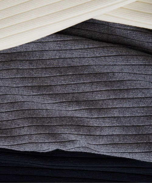 ibeul_（イベール）の「リブニットスカート（スカート・レディース・アイボリー/グレー/ブラック・FREE）」の12枚目の写真