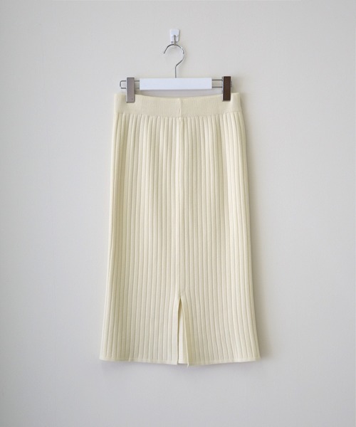 ibeul_（イベール）の「リブニットスカート（スカート・レディース・アイボリー/グレー/ブラック・FREE）」の14枚目の写真