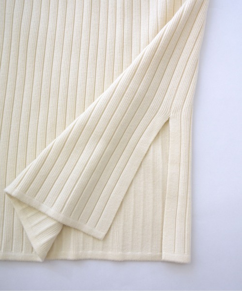 ibeul_（イベール）の「リブニットスカート（スカート・レディース・アイボリー/グレー/ブラック・FREE）」の16枚目の写真