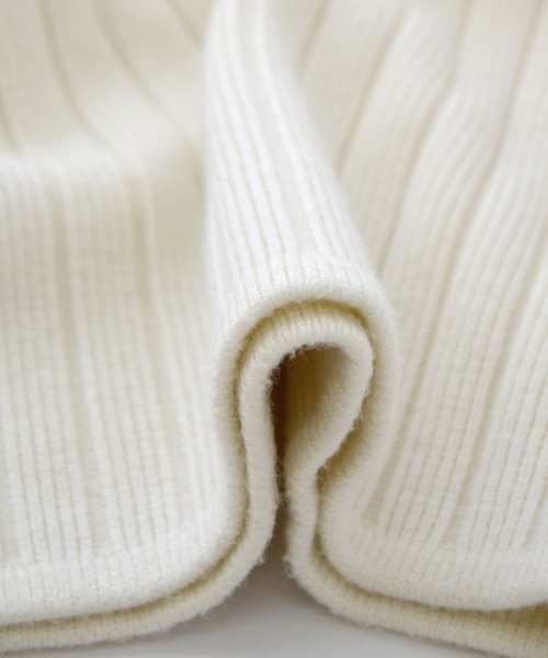 ibeul_（イベール）の「リブニットスカート（スカート・レディース・アイボリー/グレー/ブラック・FREE）」の17枚目の写真