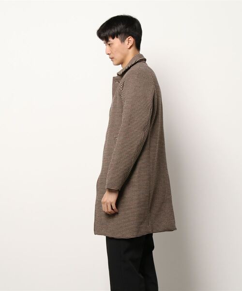 CPCM（シーピーシーエム）の「メルトンステンカラーコート（ステンカラーコート・メンズ・グレー系その他/ネイビー/グレー/ブラウン・MEDIUM/LARGE）」の5枚目の写真