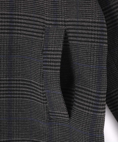 CPCM（シーピーシーエム）の「メルトンステンカラーコート（ステンカラーコート・メンズ・グレー系その他/ネイビー/グレー/ブラウン・MEDIUM/LARGE）」の11枚目の写真
