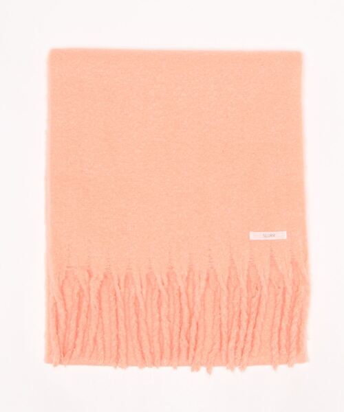 SLURR（スラ―）の「フリンジストール（ストール/ショール・レディース・チェック/グレー/レッド/ピンク・FREE）」の6枚目の写真