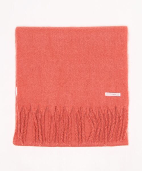 SLURR（スラ―）の「フリンジストール（ストール/ショール・レディース・チェック/グレー/レッド/ピンク・FREE）」の8枚目の写真