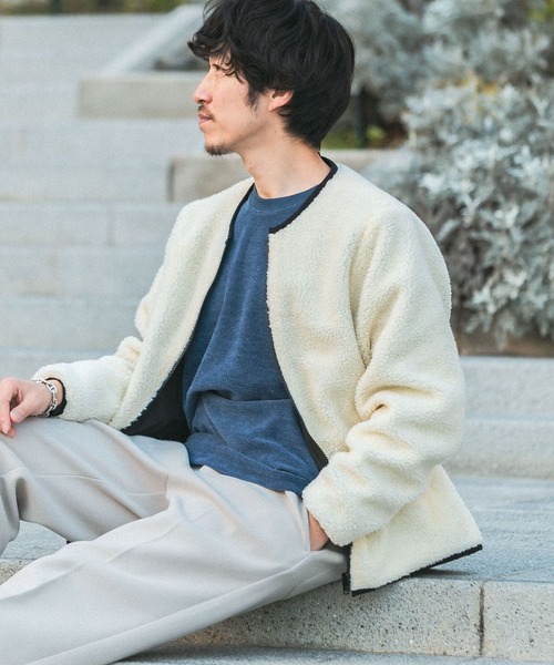 ITEMS URBANRESEARCH（アイテムズ アーバンリサーチ）の「4WAY マウンテンパーカー（マウンテンパーカー・メンズ・チャコールグレー/ブラック/ベージュ・MEDIUM/LARGE）」の16枚目の写真