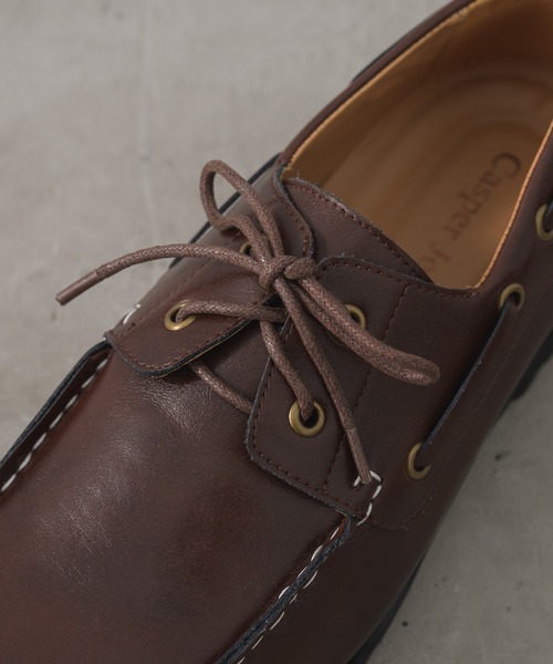 CASPER JOHN（キャスパージョン）の「Classic deck shoes/クラシック