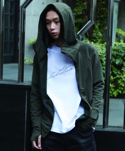 A DEGREE FAHRENHEIT（エーディグリーファーレンハイ）の「【ユニセックスアイテム】adfアイコニックロンT（Tシャツ/カットソー・メンズ・ホワイト/ブラック/オレンジ/ダークグレー・MEDIUM/LARGE/FREE）」の15枚目の写真