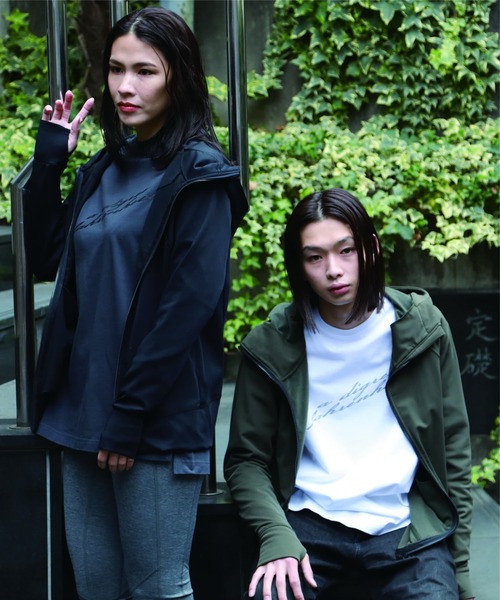 A DEGREE FAHRENHEIT（エーディグリーファーレンハイ）の「【ユニセックスアイテム】adfアイコニックロンT（Tシャツ/カットソー・メンズ・ホワイト/ブラック/オレンジ/ダークグレー・MEDIUM/LARGE/FREE）」の14枚目の写真