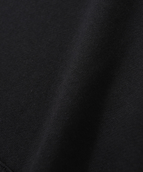 NIDO（ニド）の「NIDO 起毛ビッグプルパーカー（パーカー・メンズ・チャコールグレー/グリーン/クリーム・MEDIUM/LARGE）」の13枚目の写真