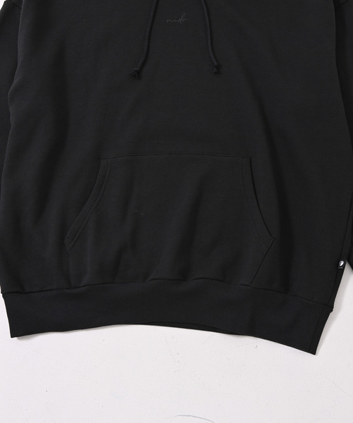 NIDO（ニド）の「NIDO 起毛ビッグプルパーカー（パーカー・メンズ・チャコールグレー/グリーン/クリーム・MEDIUM/LARGE）」の19枚目の写真