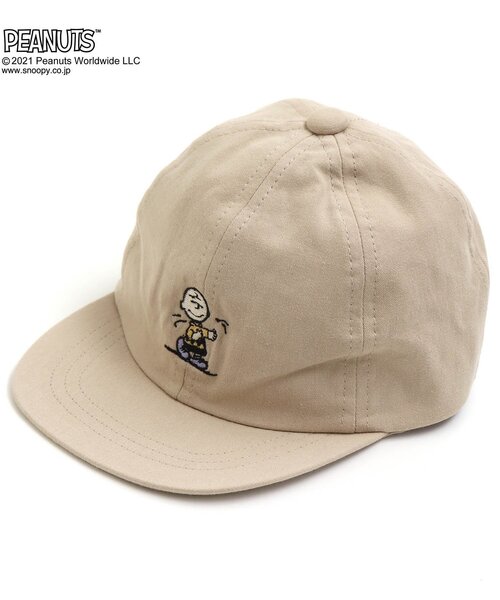 PEANUTS（ピーナッツ）の「PEANUTS 2柄キャップ（キャップ・キッズ・ベージュ/ミント・46/50/54）」の6枚目の写真