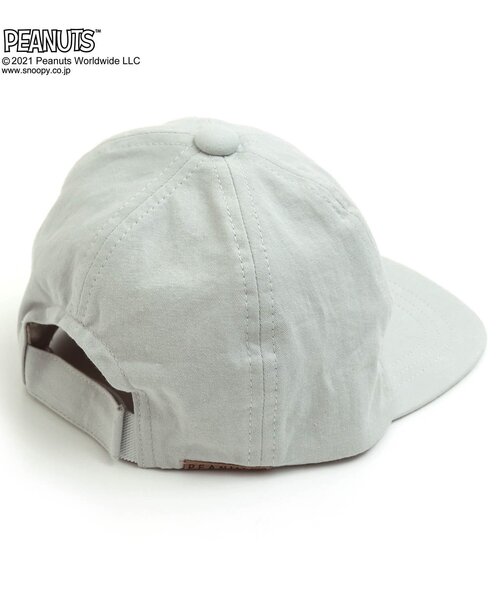 PEANUTS（ピーナッツ）の「PEANUTS 2柄キャップ（キャップ・キッズ・ベージュ/ミント・46/50/54）」の5枚目の写真