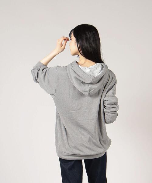 agnes b.（アニエスベー）の「【ユニセックス】JGI7 PARKA ARENA パーカー（パーカー・レディース・グレー系その他・SMALL/MEDIUM/LARGE/X-LARGE/X-SMALL）」の2枚目の写真
