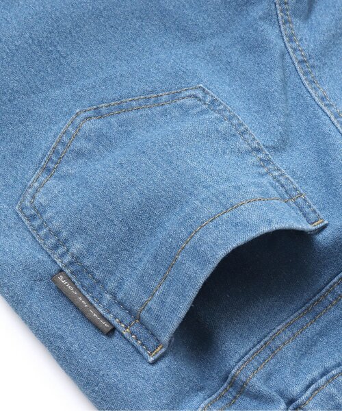 apres les cours(アプレレクール)の「デニム | 7days Style pants 10分丈(その他パンツ・キッズ・ブルー/ネイビー・80/90/110/120/130/140/100)」の14枚目の写真