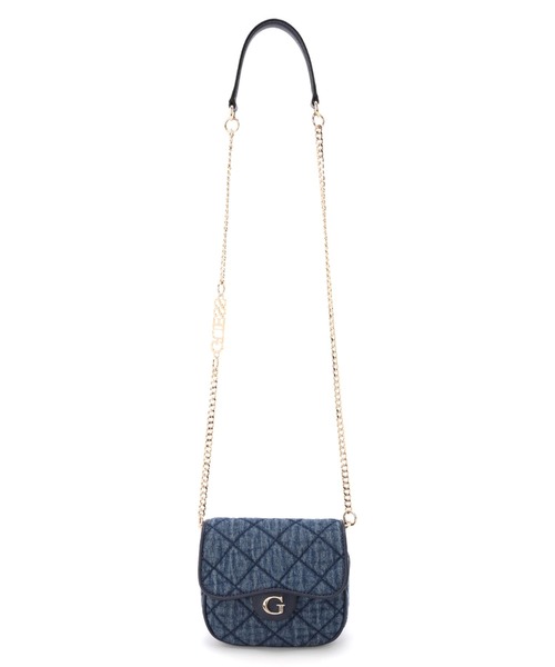 Guess(ゲス)の「GILLIAN Mini Crossbody Flap(ショルダーバッグ・レディース・インディゴブルー・ONE SIZE)」の2枚目の写真