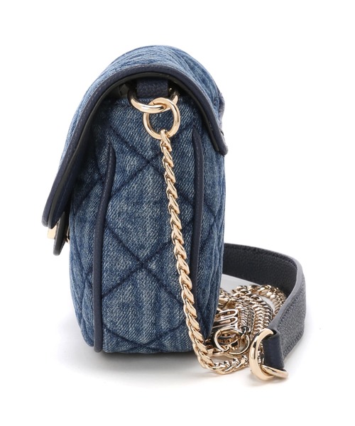 Guess(ゲス)の「GILLIAN Mini Crossbody Flap(ショルダーバッグ・レディース・インディゴブルー・ONE SIZE)」の4枚目の写真
