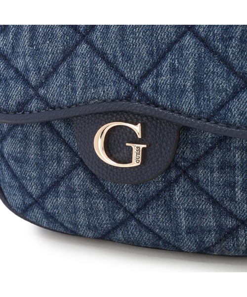 Guess(ゲス)の「GILLIAN Mini Crossbody Flap(ショルダーバッグ・レディース・インディゴブルー・ONE SIZE)」の5枚目の写真