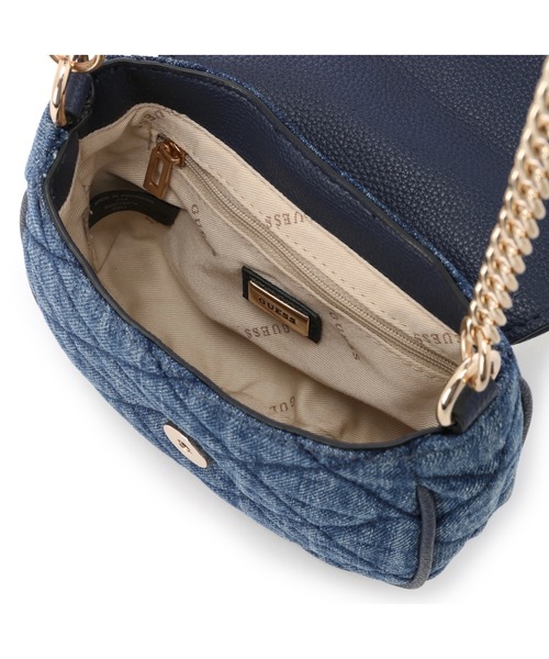 Guess(ゲス)の「GILLIAN Mini Crossbody Flap(ショルダーバッグ・レディース・インディゴブルー・ONE SIZE)」の6枚目の写真