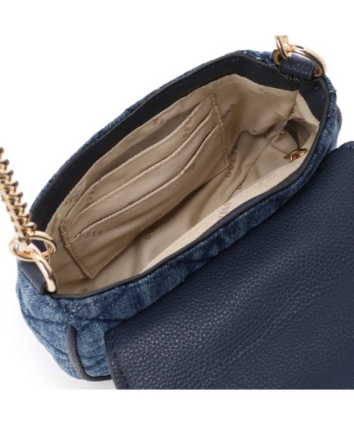 Guess(ゲス)の「GILLIAN Mini Crossbody Flap(ショルダーバッグ・レディース・インディゴブルー・ONE SIZE)」の7枚目の写真