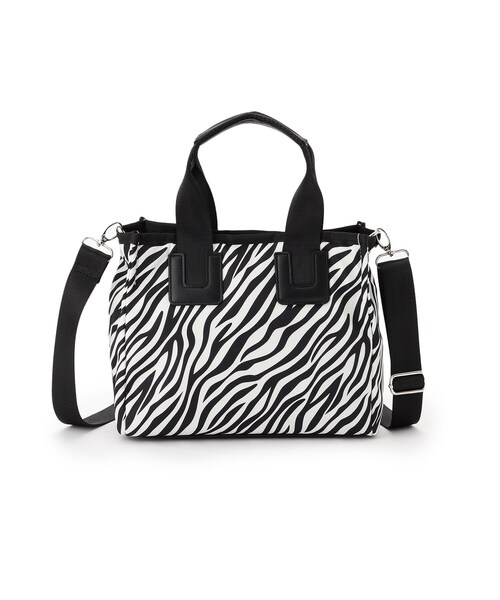 OPAQUE.CLIP（オペークドットクリップ）の「◆スクエアアソートミドルトートバッグ 【2WAY・抗菌防臭裏地生地使用】（トートバッグ・レディース・ブラック系1/ブルー系6/ホワイト系3/ホワイト系2・00）」の15枚目の写真