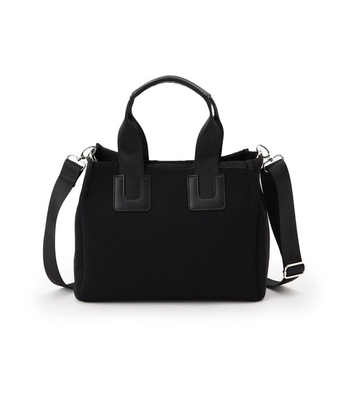 OPAQUE.CLIP（オペークドットクリップ）の「◆スクエアアソートミドルトートバッグ 【2WAY・抗菌防臭裏地生地使用】（トートバッグ・レディース・ブラック系1/ブルー系6/ホワイト系3/ホワイト系2・00）」の22枚目の写真