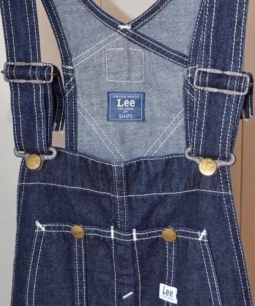 SHIPS for women(シップスフォーウィメン)の「LEE:【別注】オーバーオール◇(サロペット/オーバーオール・レディース・ワンウォッシュ・SMALL/X-SMALL/MEDIUM)」の2枚目の写真