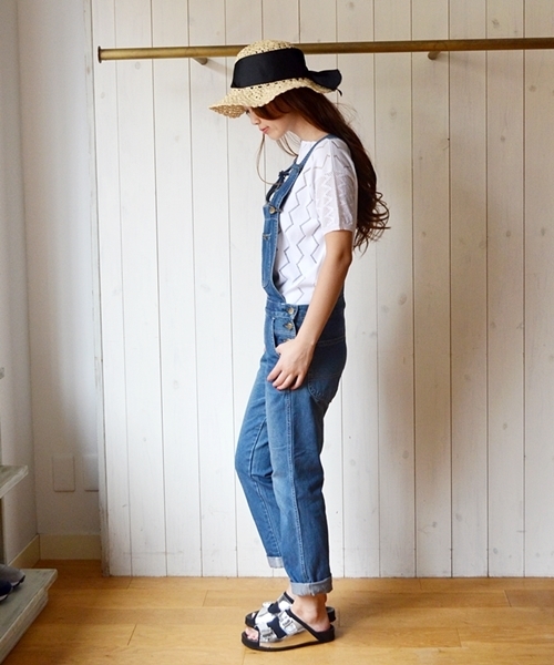 SHIPS for women(シップスフォーウィメン)の「LEE:【別注】オーバーオール◇(サロペット/オーバーオール・レディース・ワンウォッシュ・SMALL/X-SMALL/MEDIUM)」の3枚目の写真