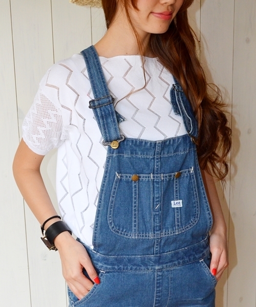 SHIPS for women(シップスフォーウィメン)の「LEE:【別注】オーバーオール◇(サロペット/オーバーオール・レディース・ワンウォッシュ・SMALL/X-SMALL/MEDIUM)」の4枚目の写真