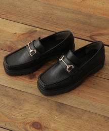 ◆トラックソールローファー