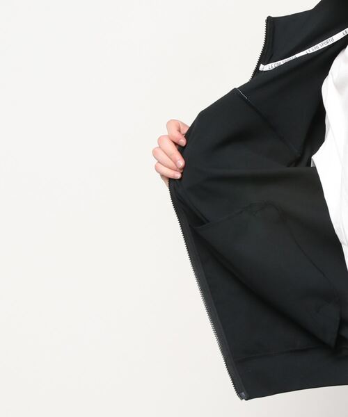 le coq sportif（ルコックスポルティフ）の「ヘランカウォームアップジャケット メンズ ウェア ジャケット ブルゾン トレーニング トレーニングウェア スポーツウェア（ジャージ・メンズ・ブラック/ネイビー・S/M/L/XL）」の3枚目の写真