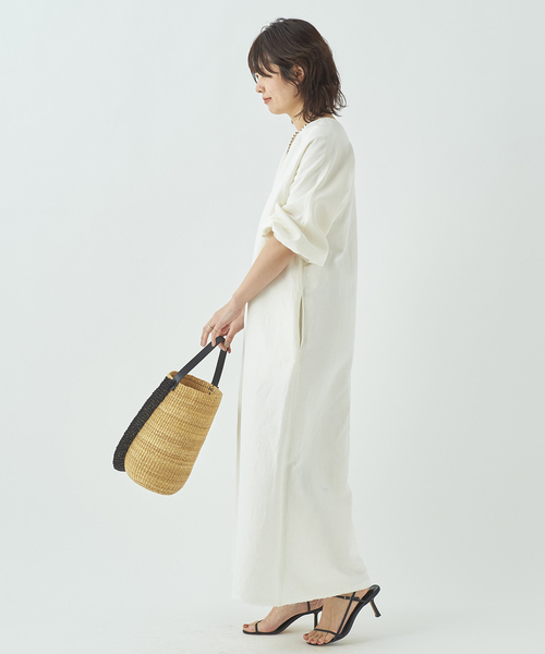 plage（プラージュ）の「ギャザースリーブドレス◇（ワンピース
